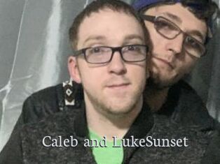 Caleb_and_LukeSunset