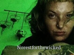 Norestforthewicked