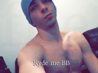 Ryde_me_BB